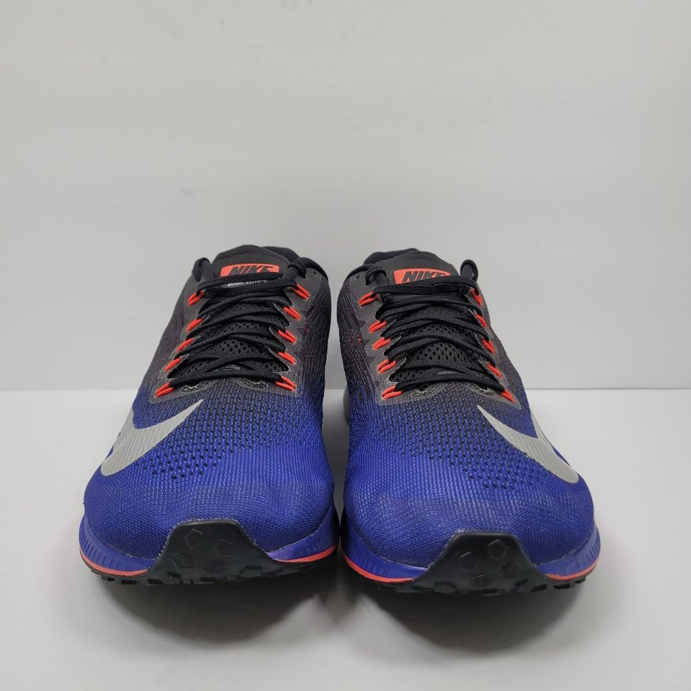 Nike Zoom Elite 9 2017 Men's Blue Black Running Shoes 863769-405 US Size 10.5 - Picture 3 of 8